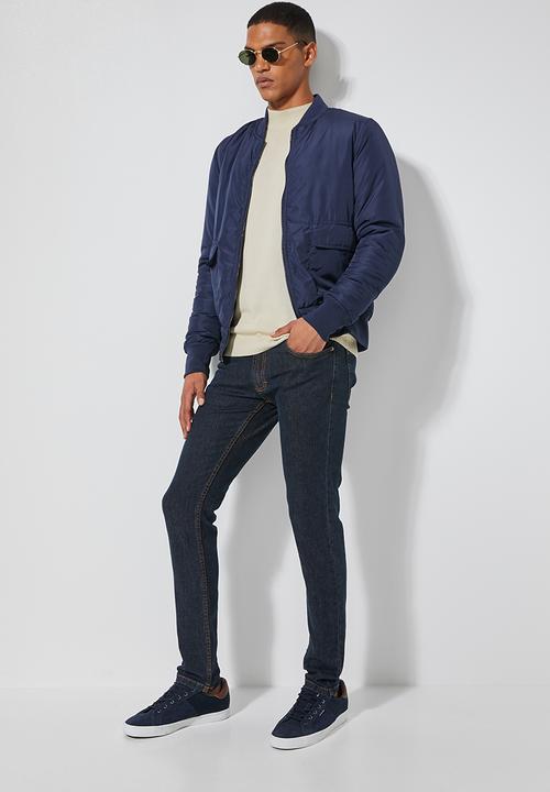 Superbalist - Slim fit high neck knit - stone