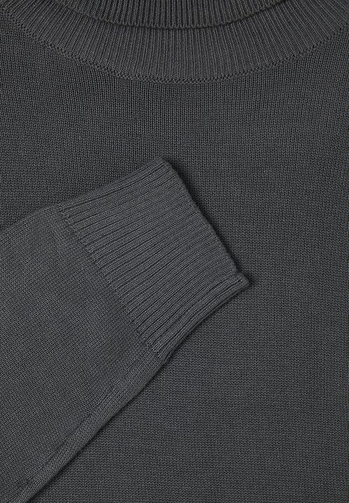 Superbalist - Premium slim fit roll neck knit - charcoal
