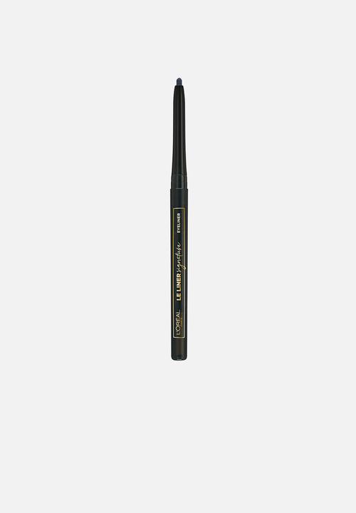 L'Oreal Paris - Le liner signature retractable eyeliner - 01 noir cashmere