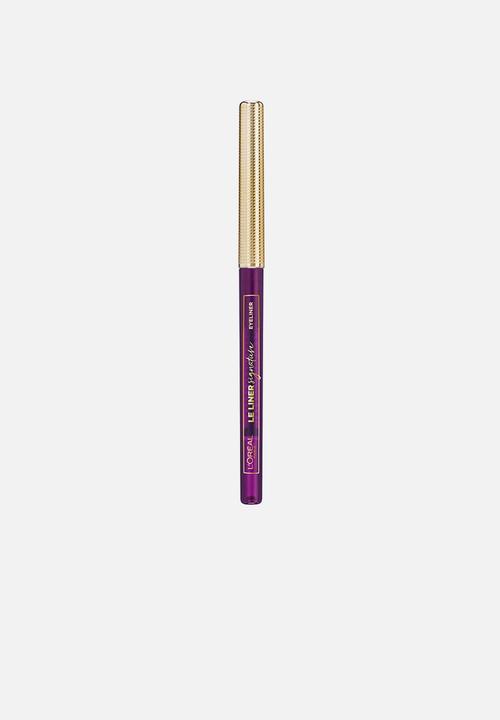 L'Oreal Paris - Le liner signature retractable eyeliner - 06 violet wool