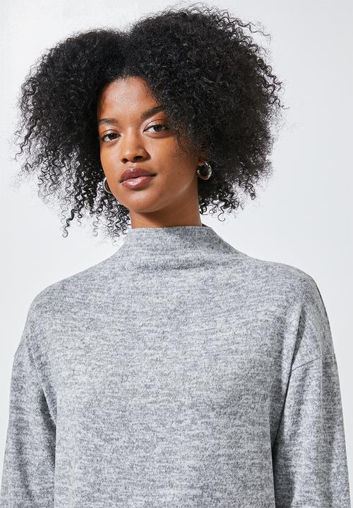 Superbalist - Soft touch poloneck - grey