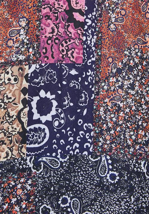 Superbalist - Midi tea dress long sleeve - multi