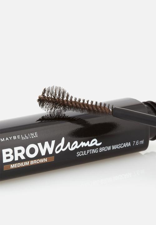 Maybelline - Brow drama sculpting brow mascara - medium brown