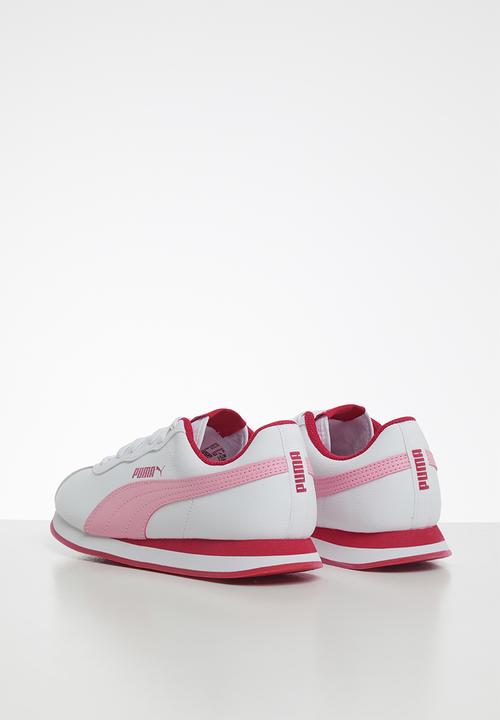 PUMA - Puma turin ii jr - white/peony
