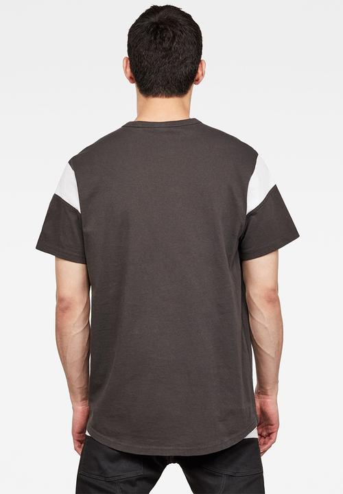 G-STAR - Sport panel originals logo tee - charcoal 