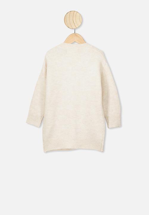 Cotton On - Dakota cardigan - oat marle