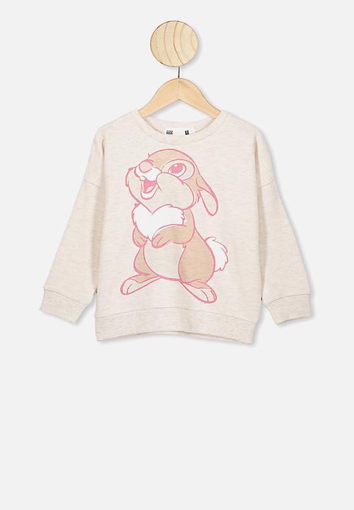 Cotton On - Lux crew - blush marle