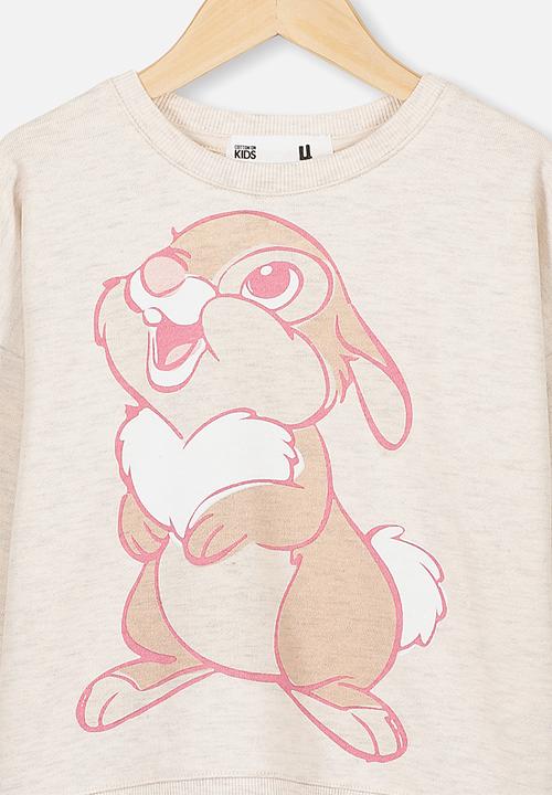 Cotton On - Lux crew - blush marle