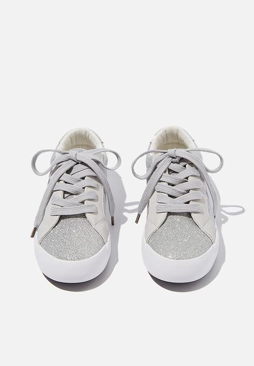 Cotton On - Tibi sneaker - silver grey