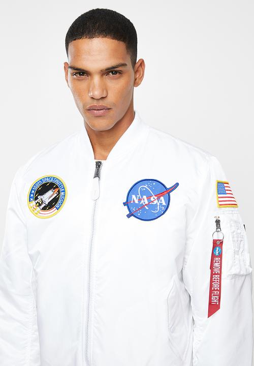 Alpha Industries - Nasa ma-1 flight jacket - white