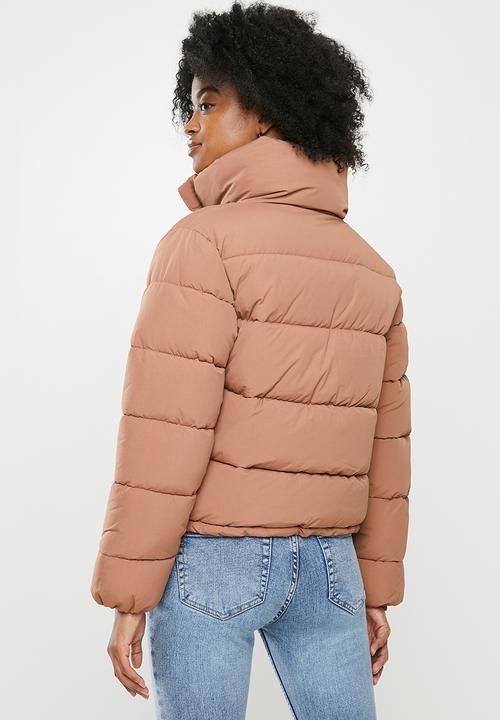 Glamorous - Padded puffer jacket - dirty pink 