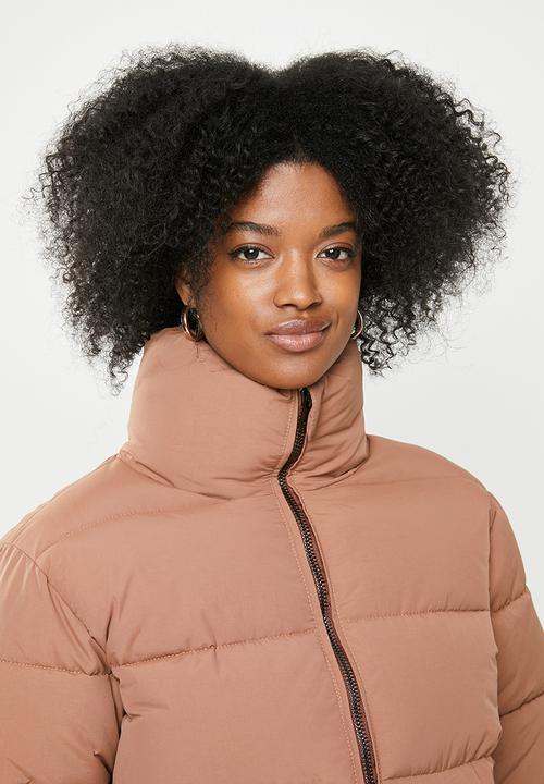 Glamorous - Padded puffer jacket - dirty pink 
