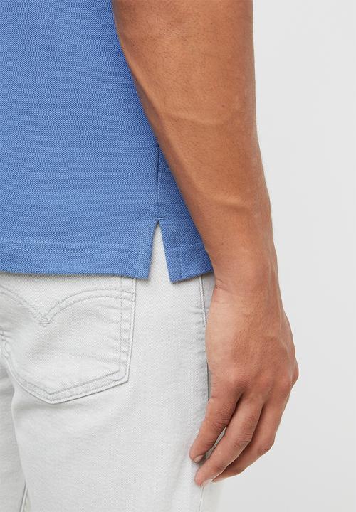 Levi’s® - Housemark patch polo - blue