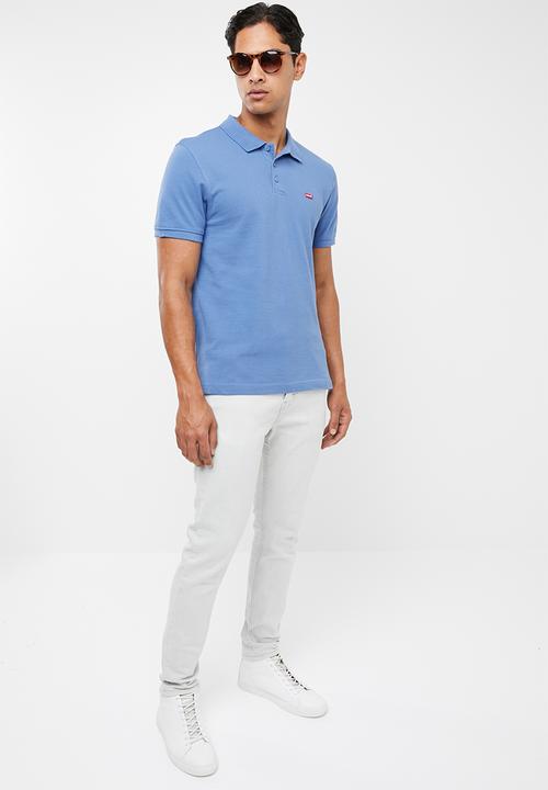 Levi’s® - Housemark patch polo - blue