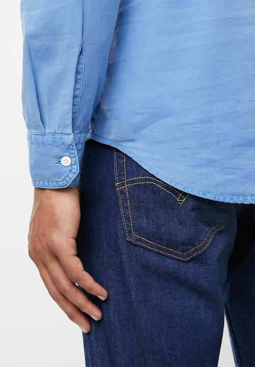 Levi’s® - Classic one pocket shirt - blue