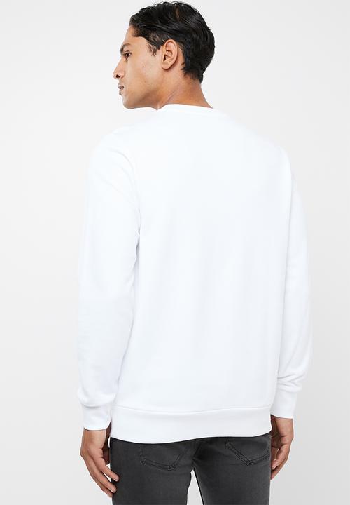 Diesel  - S-gir division logo sweater - white