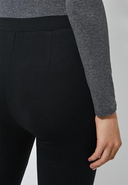 Superbalist - Zip detail tregging - black
