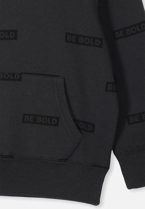 Cotton On - Horizon hoodie - black 
