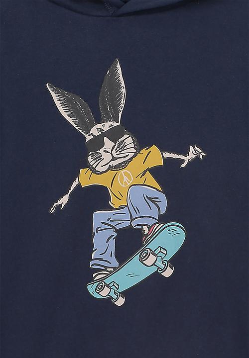 Cotton On - Horizon hoodie - navy