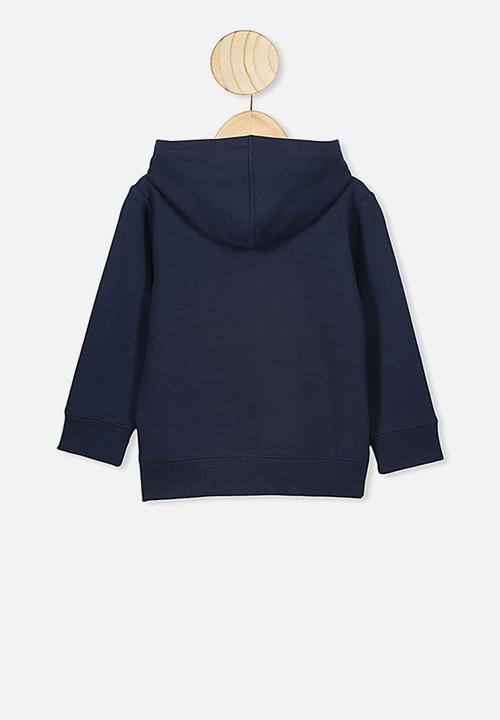 Cotton On - Horizon hoodie - navy