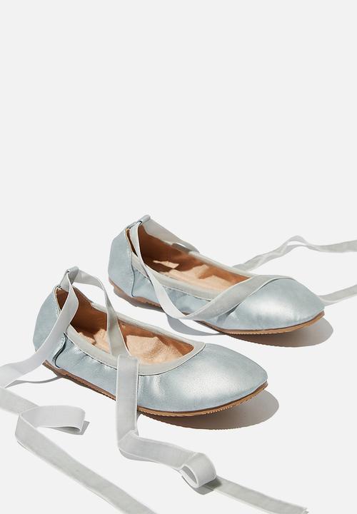 Cotton On - Primo ballet flat - silver 