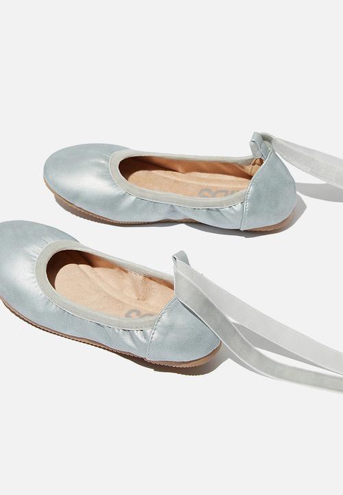 Cotton On - Primo ballet flat - silver 