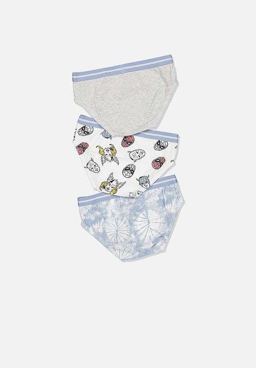 Cotton On - Boys 3 pack brief - multi 