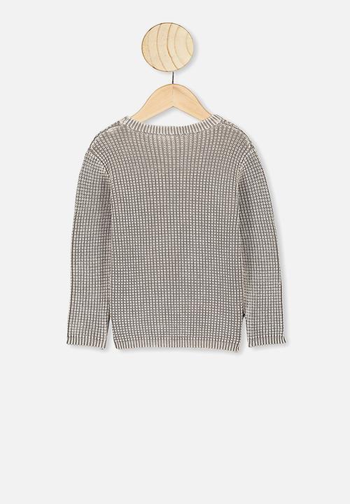 Cotton On - Blake knit - brown 