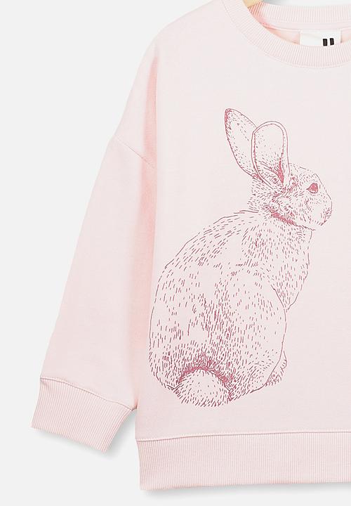 Cotton On - Sage crew - pink