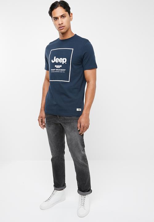 JEEP - Boxx short sleeve tee - navy