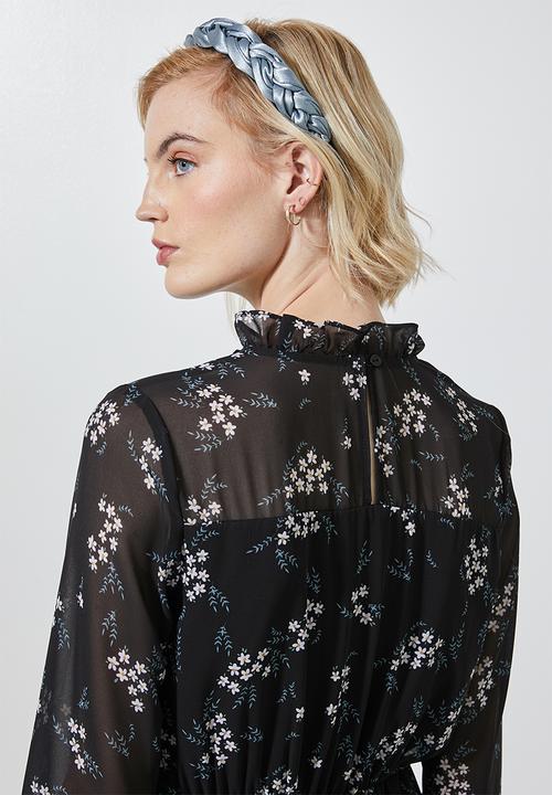 Superbalist - Waisted pie crust dress - multi 