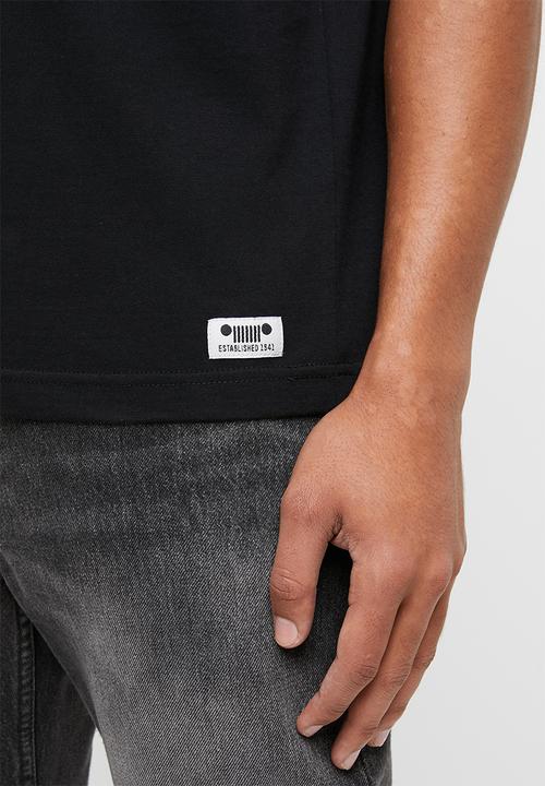 JEEP - Star short sleeve tee - black