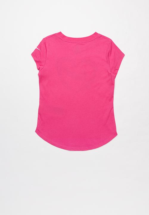 Nike - Nike stroke heart short sleeve scoop tee - pink 