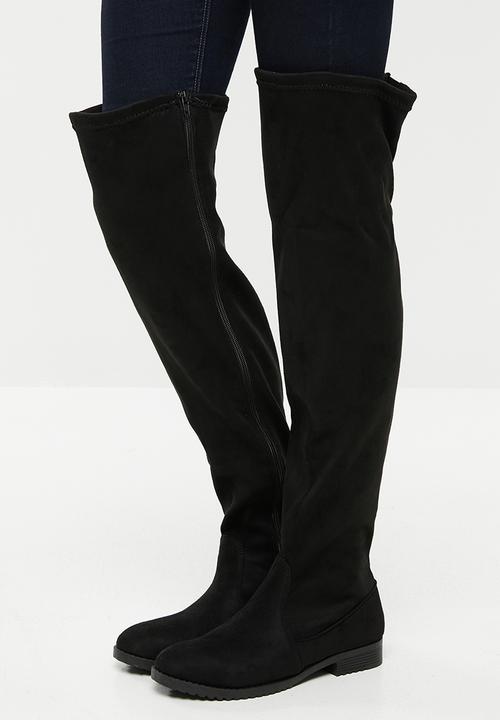 Madison® - Mia over the knee boot - black