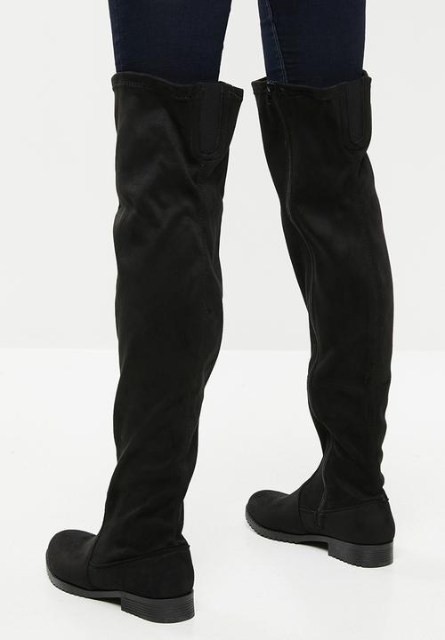 Madison® - Mia over the knee boot - black