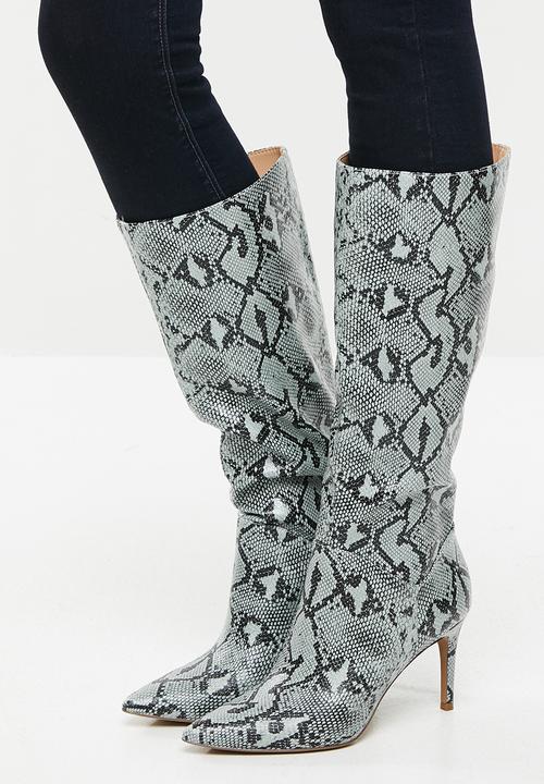 Steve Madden - Kinga boot - blue & black