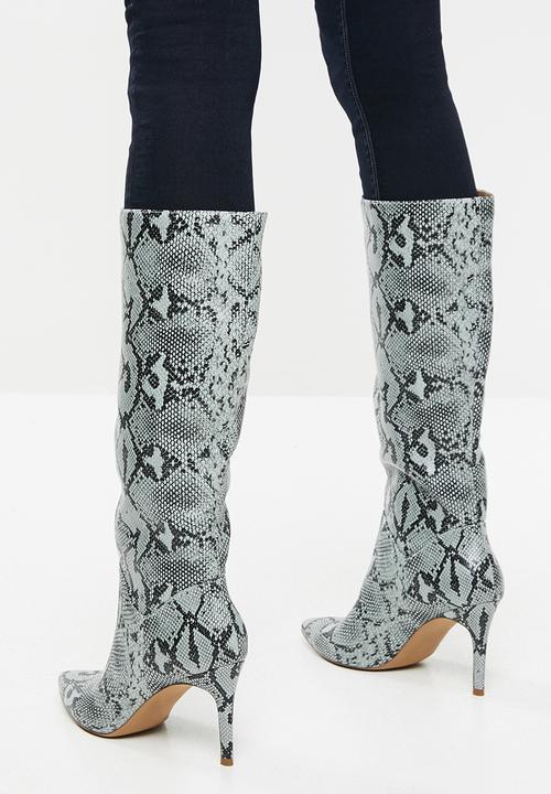 Steve Madden - Kinga boot - blue & black