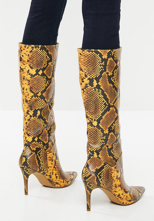Steve Madden - Kinga boot - yellow & black 