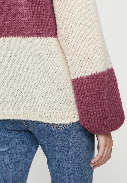 Vero Moda - Apollo ls o-neck blouse - hawthorn rose