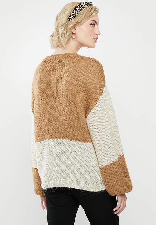 Vero Moda - Apollo ls o-neck blouse - tobacco brown