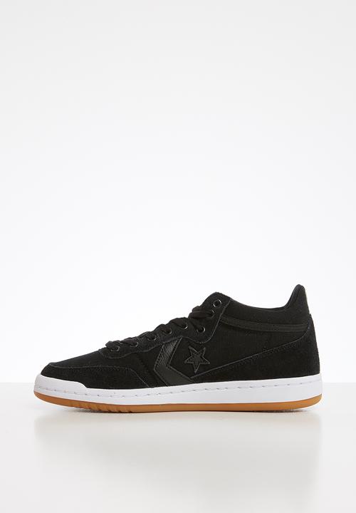 Converse - Ctas fast break summer textile mid y  - black/white