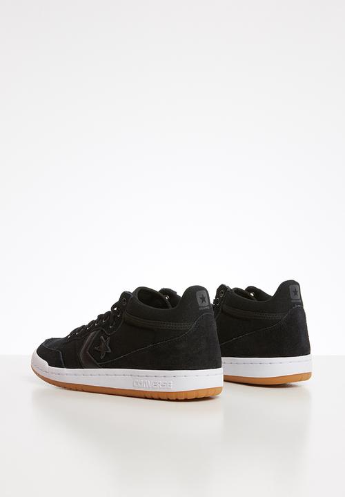 Converse - Ctas fast break summer textile mid y  - black/white