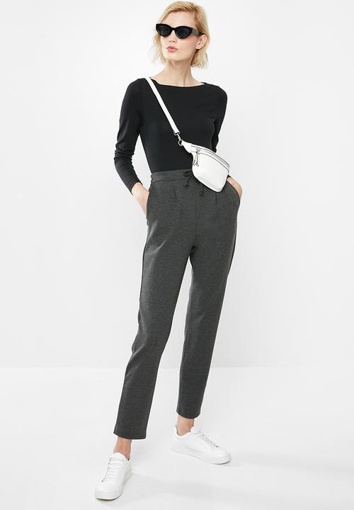 Vero Moda - Panda modal long sleeve top - black