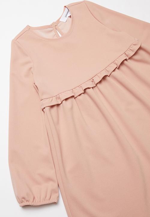 Superbalist - Textured detail dress - neutral