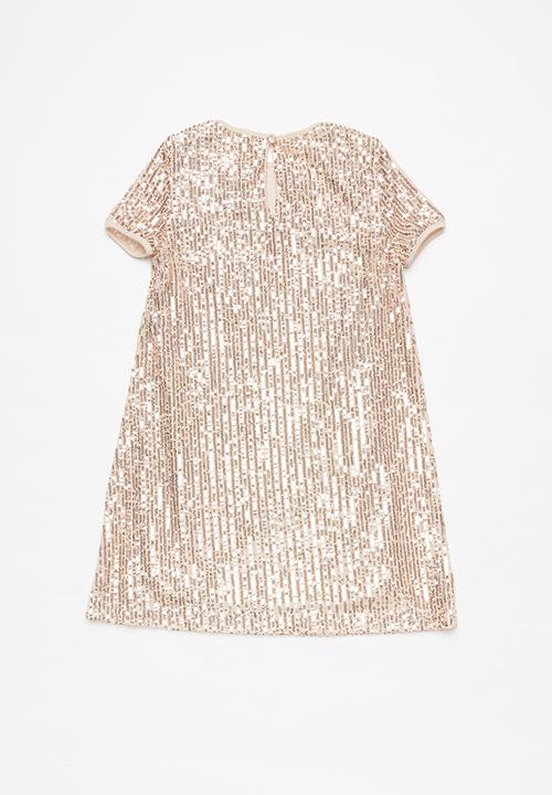 Superbalist - Sequin dress - rose gold