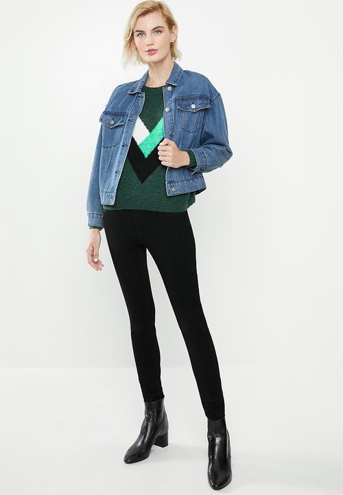 ONLY - Fcora long sleeve pullover - multi 