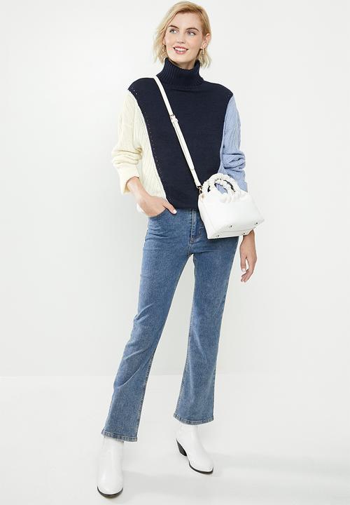 ONLY - Vincina long sleeve rollneck pullover - multi 