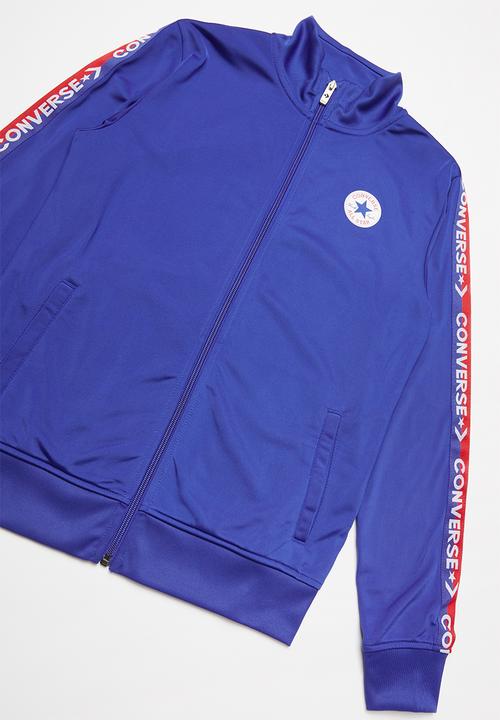 Converse - Converse boys tricot track jacket - blue