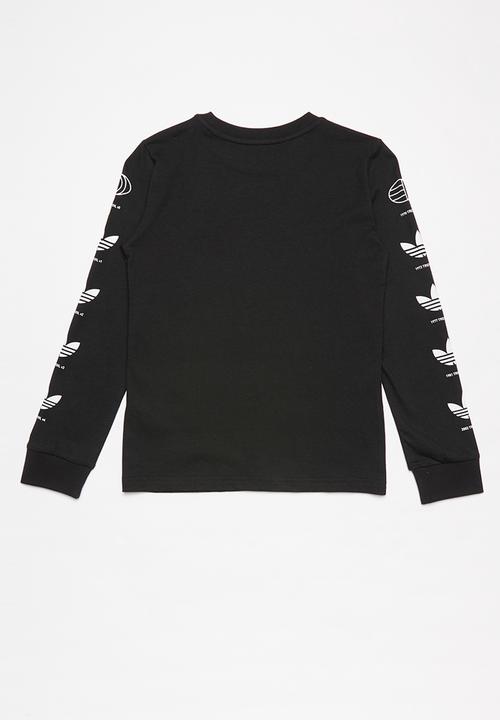 adidas Originals - Adidas long sleeve history tee - black