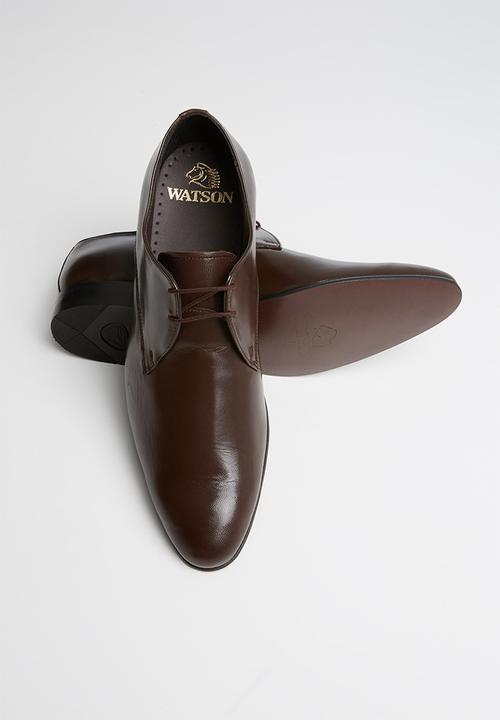 Watson - Leo leather shoe - mocca